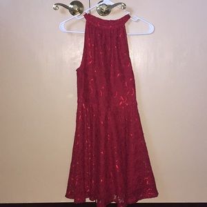 Red Lace Dress